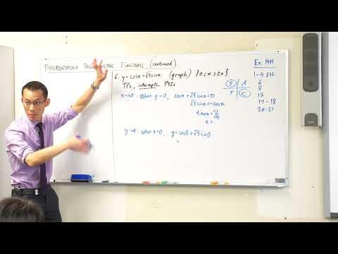 Using Derivatives of Trigonometric Functions (2 of 2: Sketching a curve)