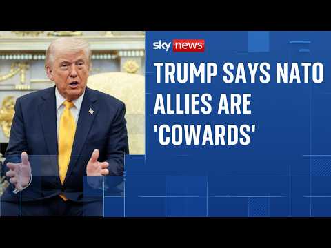 Furious Trump rages at NATO allies and calls alliance a 'paper tiger'
