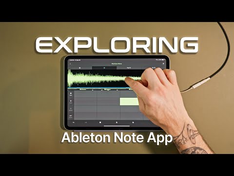 Making a Beat with Ableton Note on iPad Pro