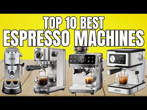 Top 10 Best Espresso Machines – Must Watch Before You Buy One!