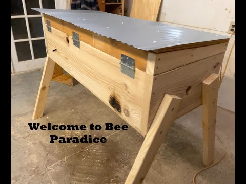 Honeybee Long Hive Build.
