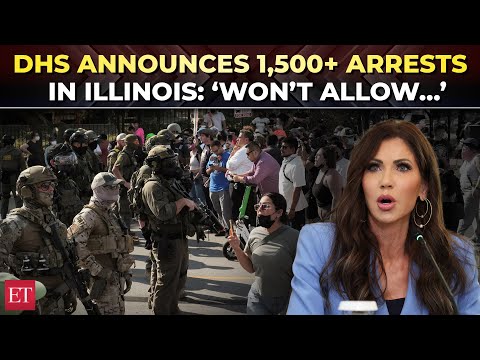 US Immigration Crackdown | DHS arrests 1,500+ illegal aliens across Illinois amid Op Midway Blitz