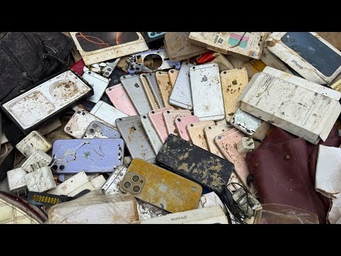 😲Very Surprise !!! 🥰 i Found Many Many iPhone 6_7_8_11_12_15 Pro Max || Restoration Galaxy S21 Plus