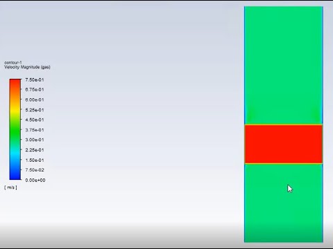 Eulerian Granular Packed Bed With Heat Transfer