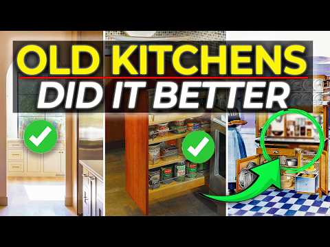 8 Forgotten Kitchen Features We NEED To Bring Back