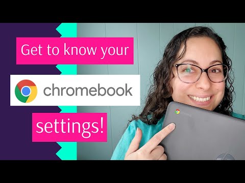 Get Started With Your New Chromebook - Tour of Basic Settings!