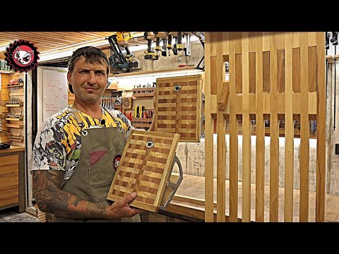 Simple carpentry, with simple tools.