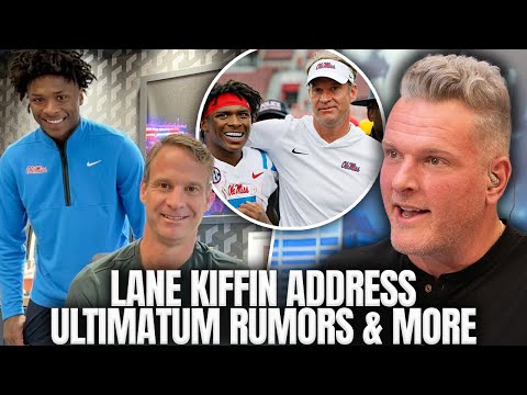 Lane Kiffin Clarifies Ole Miss "Ultimatum" Reports & Rumors Of His Future | Pat McAfee Show