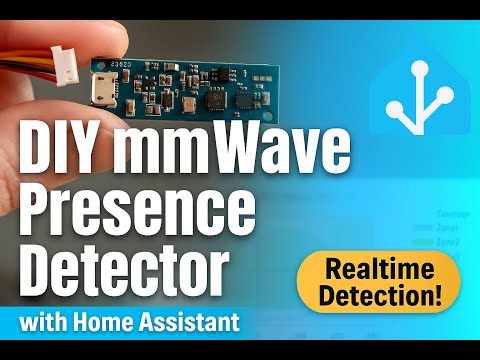 Ultimate DIY mmWave Presence Sensor! ESP32 + LD2450 for Smart Home Automation