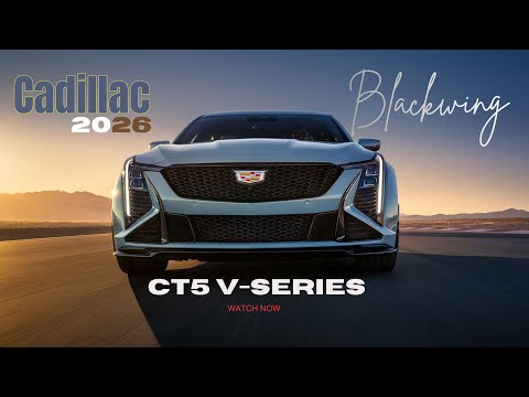 This Black-wing 2026 Cadillac CT5-V Is INSAN