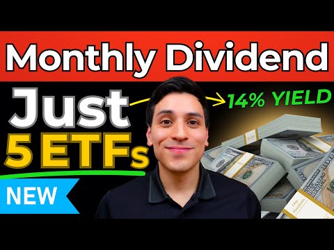 5 Best ETFs That Pay MONTHLY Dividends + GROWTH for Long-Term Investing (2026)