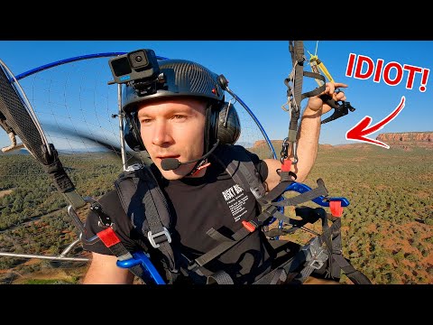I'm OK, But I Crashed My Paramotor...