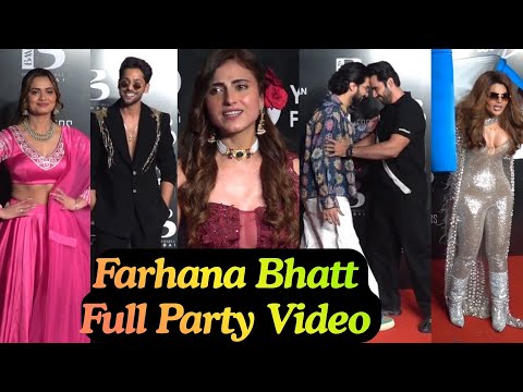 Bigg Boss 19 Farhana Bhatt Full Party Video: Amaal Malik, Baseer,Kunika , Neelam, Pranit, Abhishek