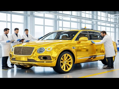 Inside Bentley Bentayga First Edition: Chassis Strengthening & Forging 24k Gold Parts