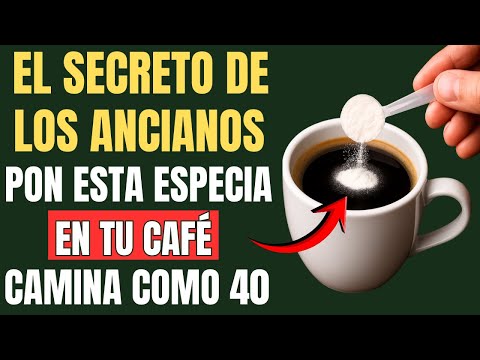 AÑADE esto a tu CAFÉ y CAMINA como si tuvieras 40 años otra vez