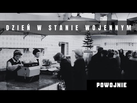 Everyday life under martial law in Poland. Everything was rationed, no gas, and the army was on t...
