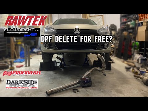 Deleting your TDI: Downpipe, Tune and Install