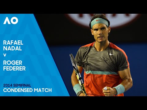 Rafael Nadal v Roger Federer Condensed Match | Australian Open 2014 Semifinal