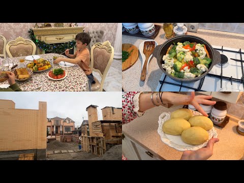 ДОМАШНИЙ ВЛОГ🫶ГОТОВЛЮ ХАЛВУ/ЗАКОНЧИЛИ СТРОИТЬ ЗАБОР