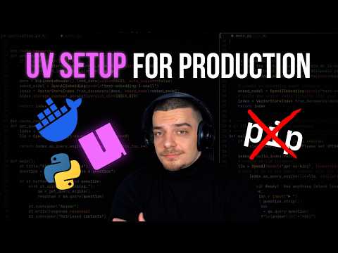 How To Use uv in Production - Simple Docker Setup