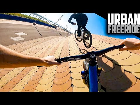 URBAN MTB FREERIDE AROUND THE STREETS OF BARCELONA!!