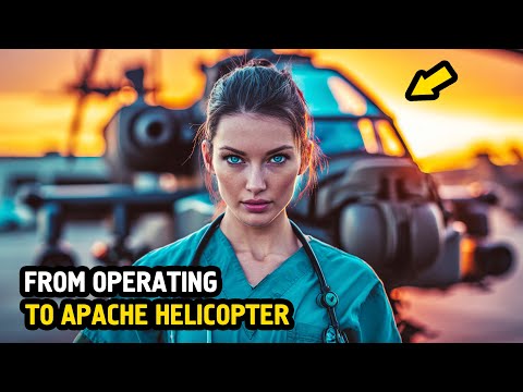 They Thought She Was a Medic — Then She Climbed Into an Apache and Eliminated 12 Enemy Vehicles