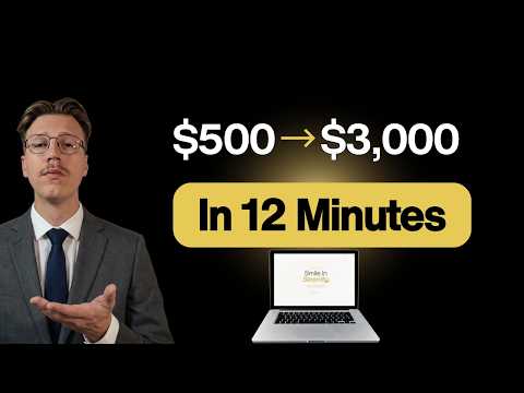 How I Build & Sell $3,000 Websites (In 12 Minutes)