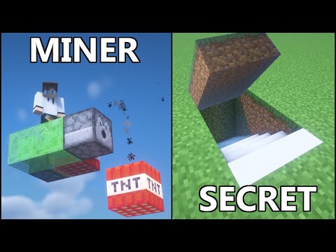 Minecraft: 10 Simple Redstone Builds!