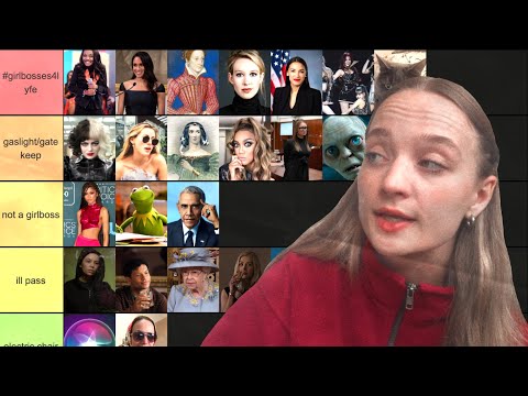 ranking #girlbosses based on how much i want to hang out with them