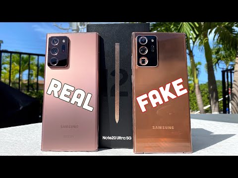 Samsung Galaxy Note 20 Ultra 5G [Vs.] Clone/Replica - 1st 1:1 Fake!