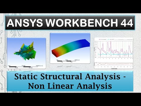 ANSYS Tutorials - Static Structural Non Linear Analysis