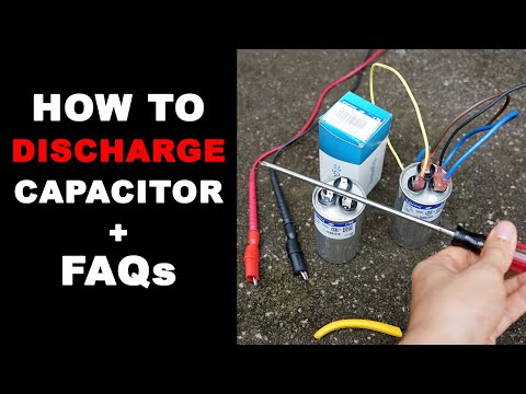 How to Discharge a HVAC Capacitor