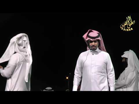 عبدالله العصيمي  و فلاح القرقاح  لحن جديد في مهرجان الورد  اعتبرني عن ابن حميد وانت ابن هادي