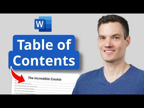 How to Create a Table of Contents in Word (Automatically!)