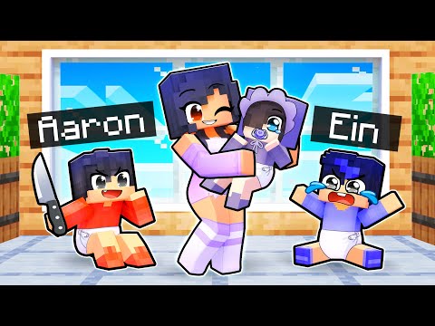 Turning my FRIEND into a BABY in Minecraft!