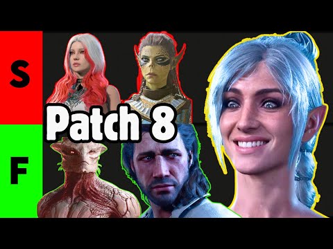 BEST RACE & SUBRACE in Patch 8 Baldur's Gate 3 Tier List