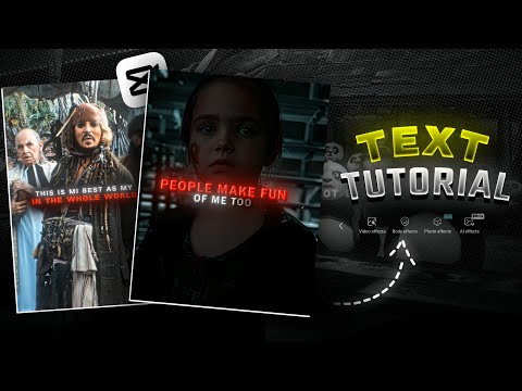 Capcut text tutorial like ae | Ae like text tutorial on capcut 
