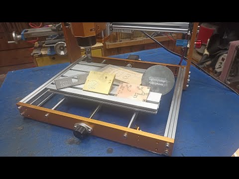 CNC milling machine LUNYEE 3018 PROMAX 500 W first acquaintance!!!