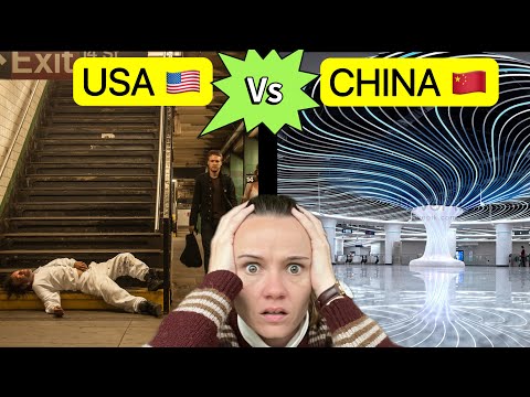 Living in China vs Living in America || 中国vs美国。。我很震惊