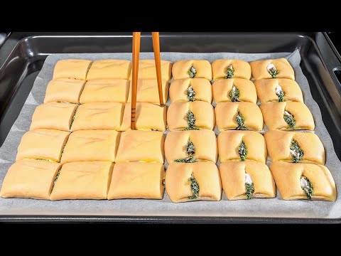 A 5-minute feast! The best puff pastry appetizer recipe!