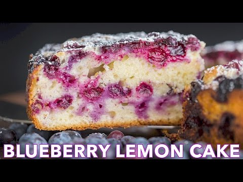 Dessert: Blueberry Lemon Cake Recipe - Natasha's Kitchen