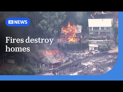 NSW Fires: More than a dozen homes destroyed on the Mid North Coast and Central Coast | ABC NEWS
