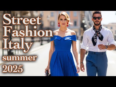Street Fashion Italy Summer 2025. Most Stylish Summer Looks. What Italians Wear in the Heat (+33°C)