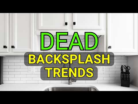 5 Backsplash Trends on the Way OUT in 2025 (IS SUBWAY TILE OUT?)