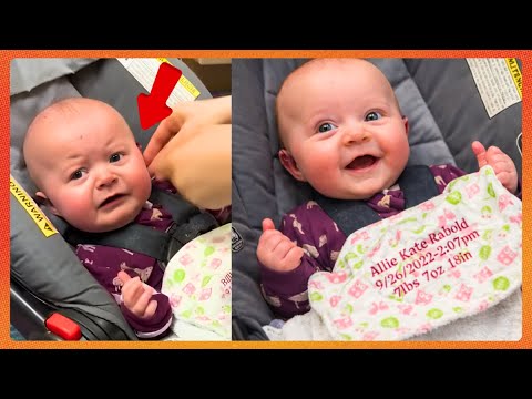 Pure Emotion as a Deaf Baby Hears Sound for the First Time 😭