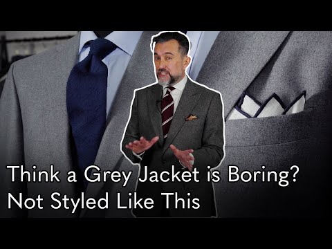 Think a Grey Jacket is Boring? Not Styled Like This