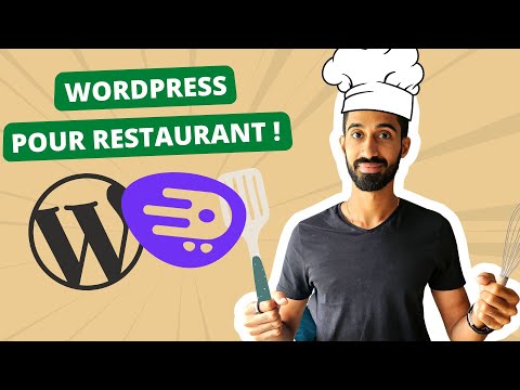 Créer un site WordPress pour RESTAURANT avec Orderable