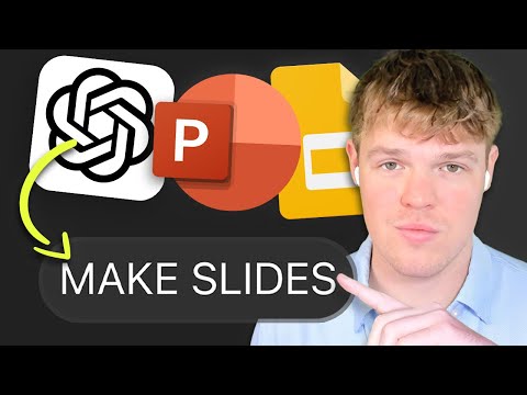 How To Use ChatGPT to Create Presentations (powerpoint, google slides)