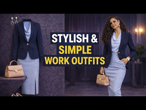 2026 Simple Yet Classy Office Outfits | Elegant Workwear Ideas for Women|The Inclusive Stitch