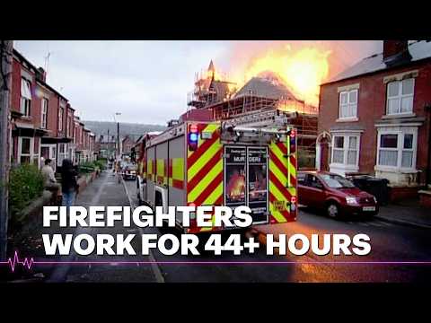 50 Firefighters Attack MASSIVE Building Fire In City Centre | Total Emergency